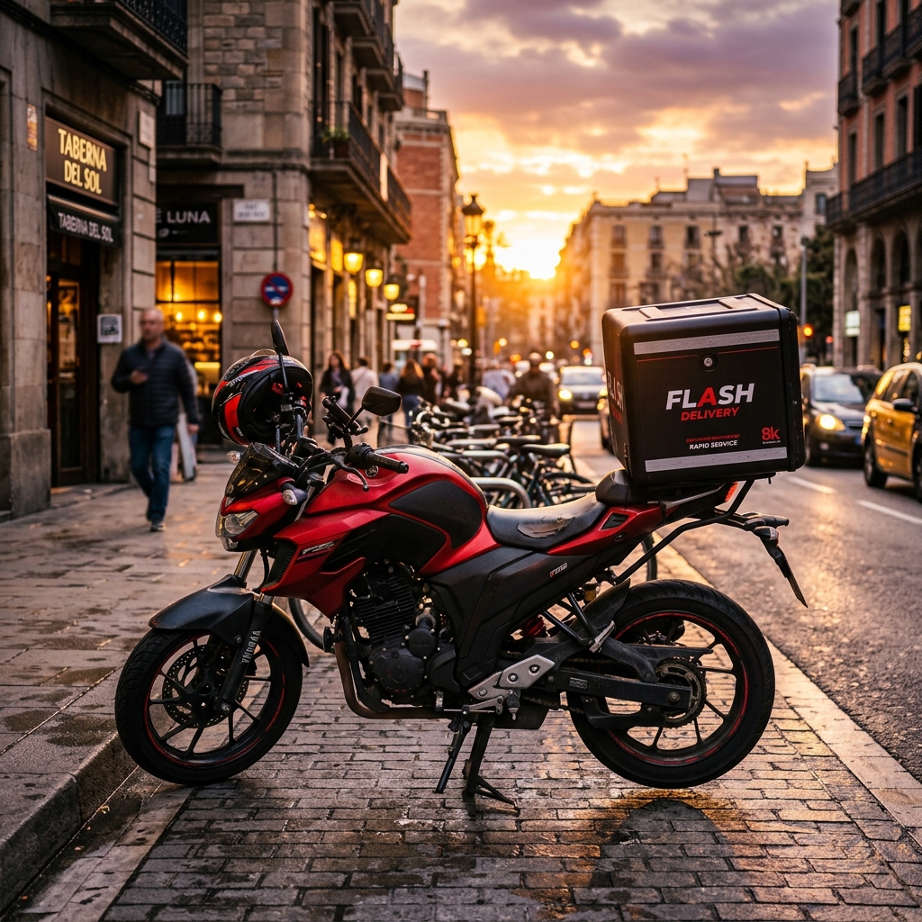 La mejor moto para repartidor: Economía, aguante y resistencia al máximo